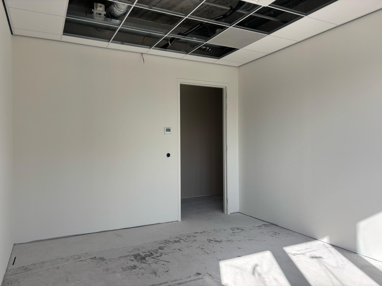 Wanden gereed voor verdere afwerking